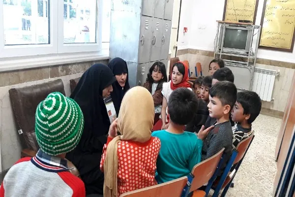 حضور بانوان مؤسسه کریمه میان سیل‌زدگان گلستان