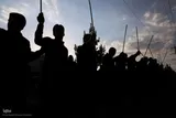رژه عزاداران شاه حسین گوی استان آذربایجان شرقی در اهر
