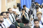 دیدار دانش‌آموزان بسیجی با نماینده ولی‎فقیه در خراسان جنوبی