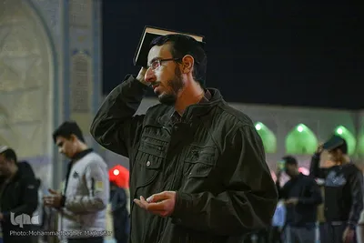 مراسم شب ۱۹ رمضان در مسجد جامع اصفهان