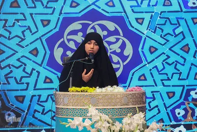رقابت‌ رشته‌های تفسیر و دعاخوانی بخش بانوان مسابقات قرآن/عکاس:زهرا بهرامی