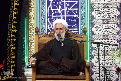 حجت الاسلام و المسلمین کاظم صدیقی در مراسم ترحیم قاری و مداح اهل بیت مصطفی طالبی پور