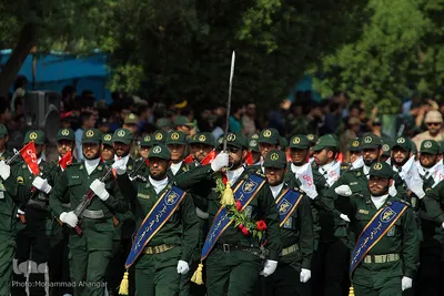 رژه نیروهای مسلح در هفته دفاع مقدس - اهواز