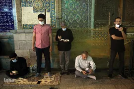 آخرین شب عزاداری ایام «مسلمیه» در حرم مطهر حضرت عبدالعظیم حسنی(ع)