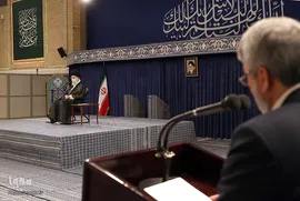 دیدار کارگزاران حج با رهبر انقلاب