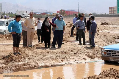شهر یزد بعد از بارندگی شب گذشته و غافلگیری مدیریت شهری‎‎