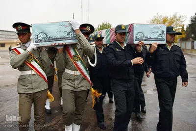 استقبال از پیکر پاک 11 شهید گمنام هشت سال دفاع مقدس