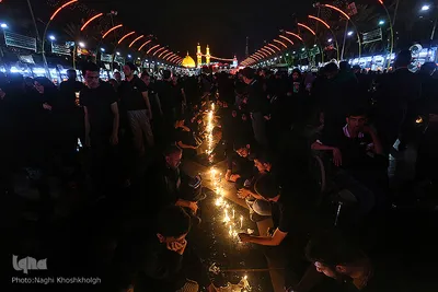 مراسم شام غریبان در کربلای معلی