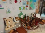 افتتاحیه نمایشگاه گروهی آثار هنرهای تجسمی "حلقه هنرمندان" در اهر