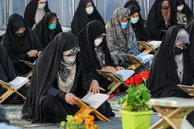 مراسم جز خوانی در حرم حضرت عبدالعظیم حسنی