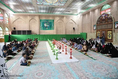 محفل انس با قرآن کریم در آستان مقدس سید حمزه (ع)