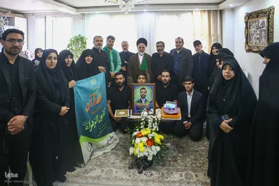 دیدار با خانواده شهدای جنگ رمضان