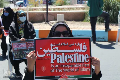 اجتماع بیرجندی‌ها در حمایت از مردم فلسطین