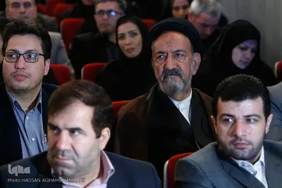 حجت الاسلام دعایی، مدیر مسئول روزنامه اطلاعات در آیین گرامیداشت «روز کتاب، کتابخوانی و کتابدار» 
