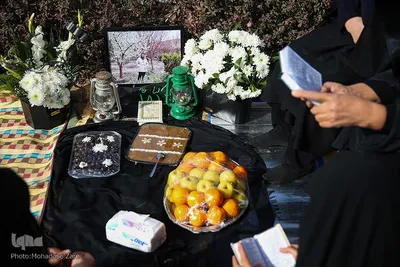 آیین چراغ برات در مشهد
