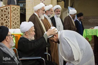 عمامه گذاری جمعی از طلاب استان قزوین