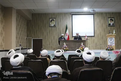 دیدار امام جمعه مرکز اسلامی بوئنوس آیرس با جمعی از طلاب حوزه علمیه 