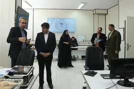 بازدید ذوالفقار یزدان‌مهر، مشاور وزیر علوم و رئیس صندوق رفاه دانشجویی از ایکنا