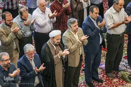 نماز عید قربان در شاهچراغ