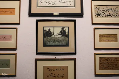 نمایشگاه «طلایه‌داران خطه خط»
