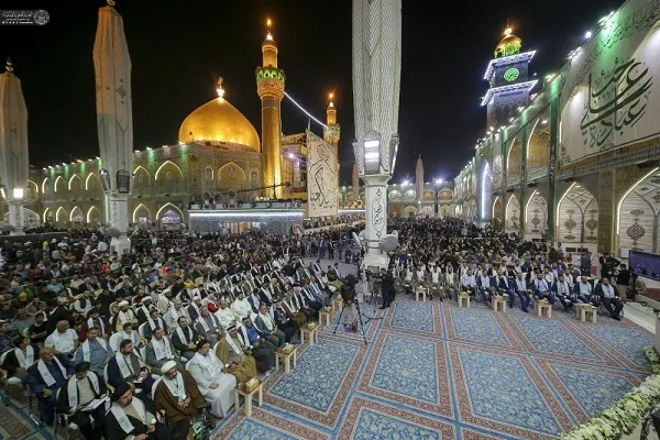 تقرير مصور | حناجر الشعراء تصدح بحبِّ الامام علي (ع) في مهرجان 