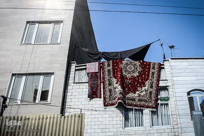 شستشوی قالی و فرش در آستانه نوروز