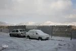 بارش برف در مشهد
