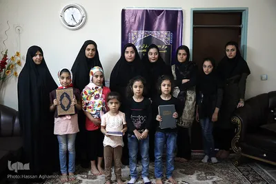 کلاس آموزشی ناهید رزاقی، دانشجو معلم قرآن کریم