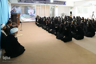 دیدار دانش آموزان با نماینده معزز ولي فقيه در خراسان جنوبی
