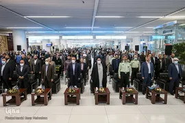 مراسم بدرقه اولین کاروان حجاج ایرانی