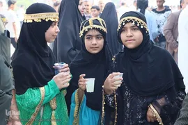 مشایه غدیر و حمایت مردم خوزستان از عملیات وعده صادق ۳