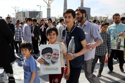 حضور و سخنرانی در اجتماع زائران و مجاوران حرم مطهر رضوی
