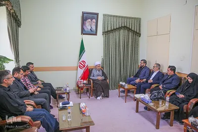 دیدار جهادگران جهاددانشگاهی فارس با نماینده ولی فقیه در استان فارس