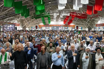 مراسم اربعین شهدای خدمت در اصفهان