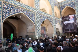 مجلس ترحیم مرحوم آیت الله ناصری در مسجد جامع اصفهان