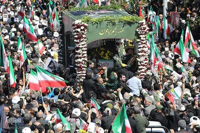 تشییع سپهبد شهید عبدالرحیم موسوی در قم