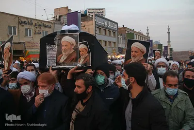 تشیع پیکر آیت الله محمد یزدی