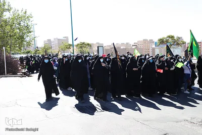 پیاده روی جا ماندگان اربعین در تبریز