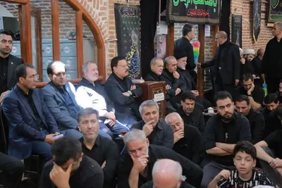 حضور رئیس جمهور در آیین‌های عاشورایی تبریز