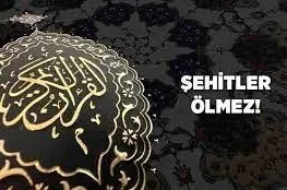 Allah yolunda öldürülenleri sakın ölüler zannetmeyin