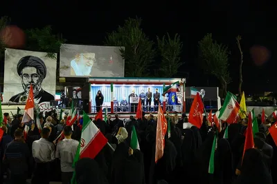 تجدید میثاق مردم قهرمان تبریز با ولایت