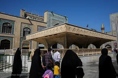 بازدید جمعی از خبرنگاران مشهد از پروژه‌های عمرانی حرم رضوی