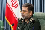 نشست خبری سردار زارع کمالی فرمانده سپاه الغدیر استان یزد‎‎