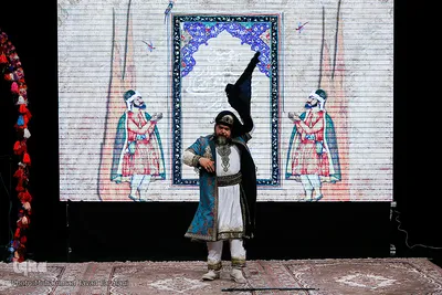 اختتامیه سومین جشنواره پرده‌خوانی و نقالی غدیر در تماشاخانه مهر حوزه هنری