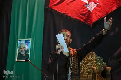مراسم عزاداری شب اربعین حسینی در هیئت رسانه شیراز
