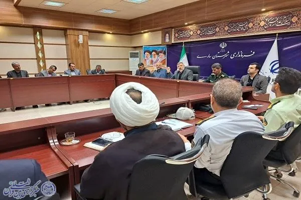 نشست هماهنگی برگزاری هفته گرامیداشت دفاع مقدس در ساری