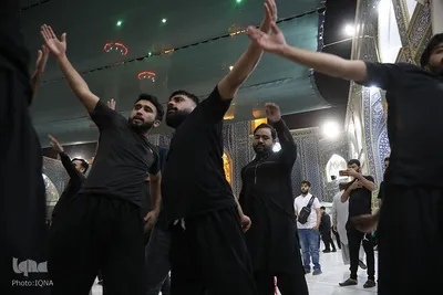عزاداری شب شهادت امام جواد(ع) در حرم حضرت معصومه(س)