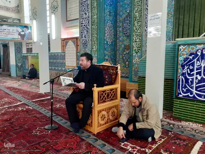 مراسم عزاداری شهادت رهبر معظم انقلاب اسلامی حضرت آیت الله العظمی الامام خامنه ای (ره) در اهر