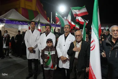 تجمع دانشگاهیان در چهلمین روز شهادت رهبر فرزانه