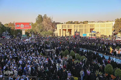 اجتماع ضدصهیونیستی مردم اصفهان در میدان امام حسین(ع)